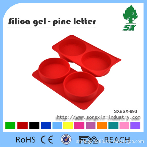 2 in 1 Silicone Hamburger Mold/Maker Silicone Burger Press